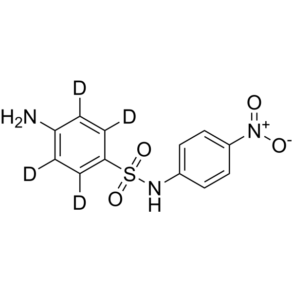 N1-(4-Nitrophenyl)sulfanilamide-d4 (4-Amino-N-(4-nitrophenyl)benzenesulfonamide-d4)